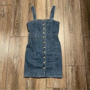 Express Midi Denim Dress